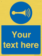 MV5125: Custom Horn Sign