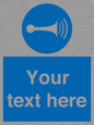MV5125: Custom Horn Sign