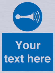 MV5125: Custom Horn Sign