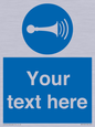 MV5125: Custom Horn Sign