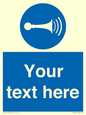 MV5125: Custom Horn Sign