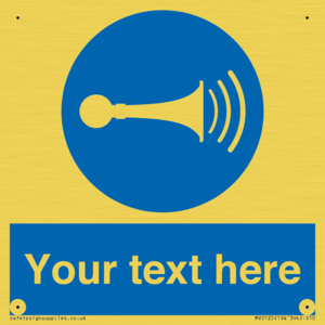 MV5125: Custom Horn Sign