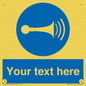MV5125: Custom Horn Sign