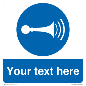 MV5125: Custom Horn Sign