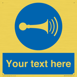 MV5125: Custom Horn Sign