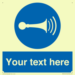 MV5125: Custom Horn Sign