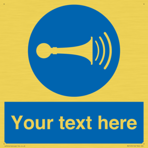 MV5125: Custom Horn Sign