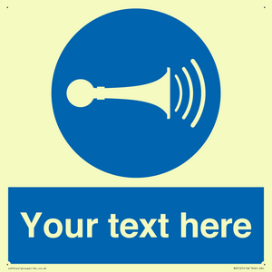 MV5125: Custom Horn Sign