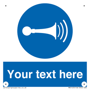 MV5125: Custom Horn Sign