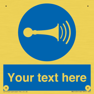 MV5125: Custom Horn Sign