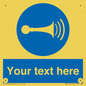 MV5125: Custom Horn Sign