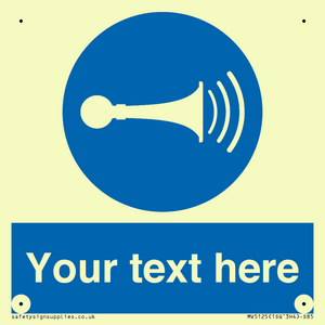 MV5125: Custom Horn Sign