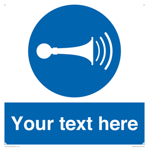 MV5125: Custom Horn Sign