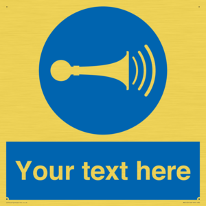 MV5125: Custom Horn Sign