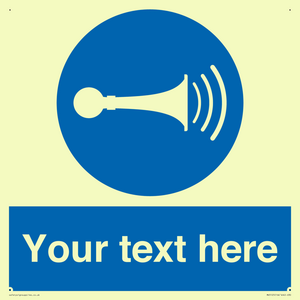 MV5125: Custom Horn Sign