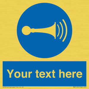 MV5125: Custom Horn Sign
