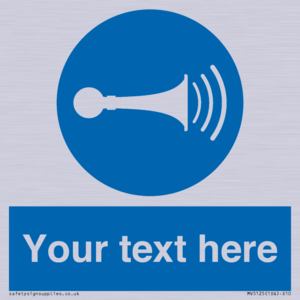 MV5125: Custom Horn Sign