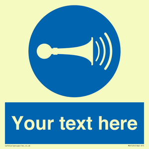 MV5125: Custom Horn Sign