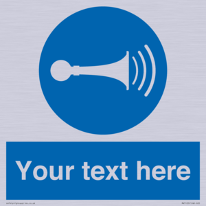 MV5125: Custom Horn Sign