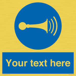 MV5125: Custom Horn Sign