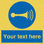 MV5125: Custom Horn Sign