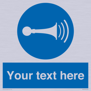 MV5125: Custom Horn Sign