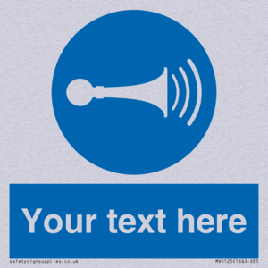 MV5125: Custom Horn Sign