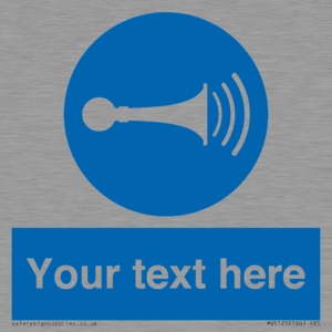 MV5125: Custom Horn Sign