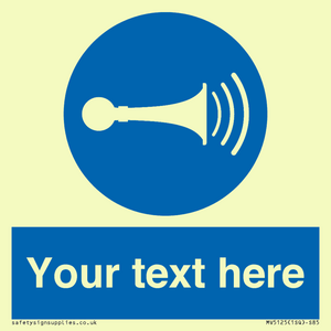 MV5125: Custom Horn Sign