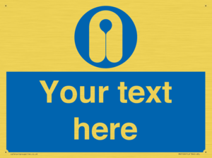 MV5126: Custom Life Jacket Sign