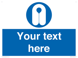 MV5126: Custom Life Jacket Sign