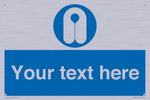 MV5126: Custom Life Jacket Sign