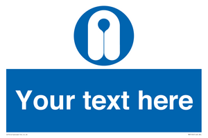 MV5126: Custom Life Jacket Sign