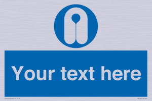 MV5126: Custom Life Jacket Sign