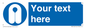 MV5126: Custom Life Jacket Sign