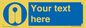 MV5126: Custom Life Jacket Sign