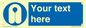 MV5126: Custom Life Jacket Sign