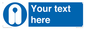 MV5126: Custom Life Jacket Sign