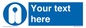 MV5126: Custom Life Jacket Sign