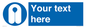 MV5126: Custom Life Jacket Sign
