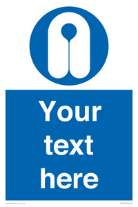 MV5126: Custom Life Jacket Sign