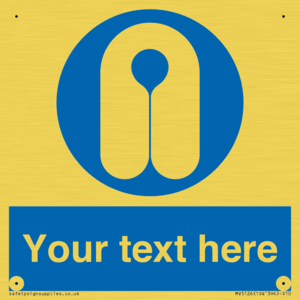MV5126: Custom Life Jacket Sign