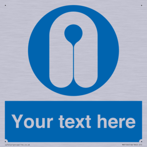MV5126: Custom Life Jacket Sign