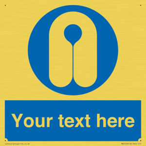 MV5126: Custom Life Jacket Sign