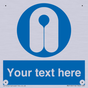 MV5126: Custom Life Jacket Sign