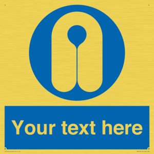 MV5126: Custom Life Jacket Sign