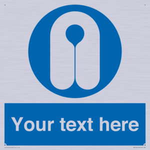 MV5126: Custom Life Jacket Sign