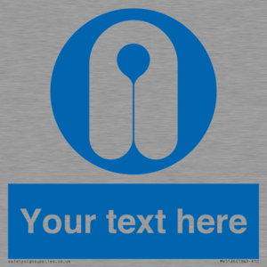 MV5126: Custom Life Jacket Sign