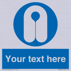 MV5126: Custom Life Jacket Sign