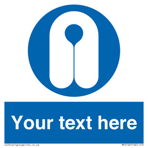 MV5126: Custom Life Jacket Sign